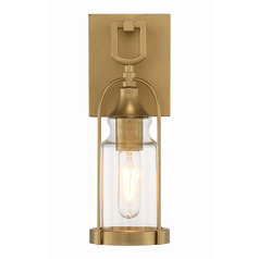 Yasmin 13-Inch Outdoor Sconce in Aged Gold by Eurofase Lighting