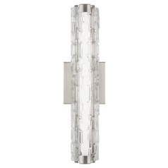 Cutler Satin Nickel LED Sconce by Visual Comfort Studio