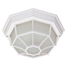 White Flush Mount by Nuvo Lighting