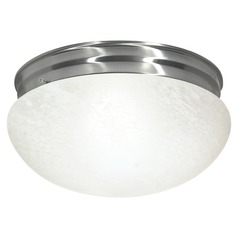 Brushed Nickel Flush Mount by Nuvo Lighting