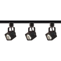 4-Foot Black Nuvo Lighting Track Light Kit by Nuvo Lighting