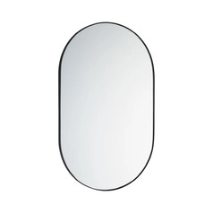 Capsule 20 x 32-Inch Mirror in Matte Black by Quorum Lighting