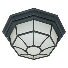Textured Black Flush Mount by Nuvo Lighting
