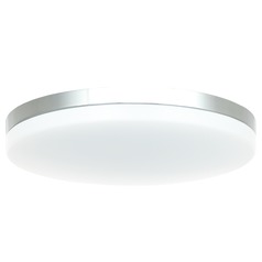 Orion Chrome LED Flush Mount by Matteo Lighting