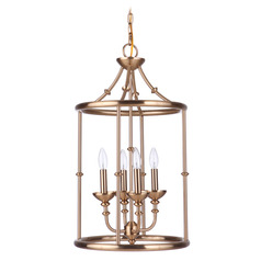Marlowe Satin Brass Pendant by Craftmade Lighting