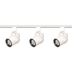 4-Foot White Track Light Kit by Nuvo Lighting