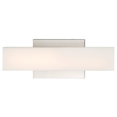 Jess Brushed Nickel LED Bathroom Light by Nuvo Lighting