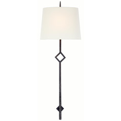 Visual Comfort Signature Collection Studio Vc Cranston Aged Iron Sconce
