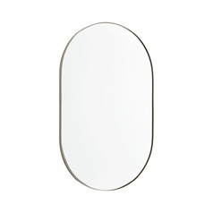 Capsule 20 x 32-Inch Mirror in Silver by Quorum Lighting