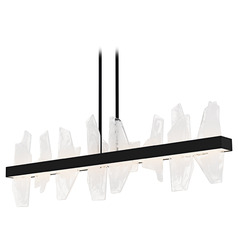Quoizel Lighting Aurelia Matte Black LED Island Light
