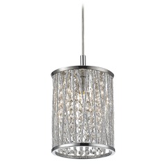 Terra Chrome Mini Pendant by Z-Lite