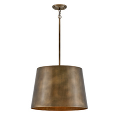 Alder 20-Inch Outdoor Pendant in Burnished Bronze by Hinkley Lighting