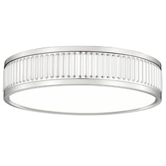 Z-Lite Stari Brushed Nickel LED Flushmount Light