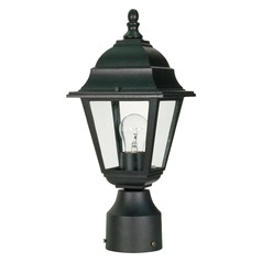 Briton Textured Black Post Light by Nuvo Lighting
