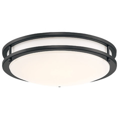 Solero Iii Matte Black LED Flush Mount by Access Lighting