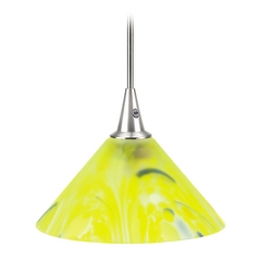 Modern Mini Pendant in Pearl by Lite Source Lighting