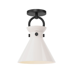 Alora Lighting Emerson Matte Black Semi-Flushmount Light