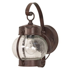 Onion Old Bronze Outdoor Wall Light by Nuvo Lighting