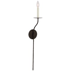 Ian K. Fowler Belfair Large Sconce in Aged Iron by Visual Comfort Signature
