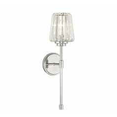 Garnet Wall Sconce in Polished Nickel by Savoy House