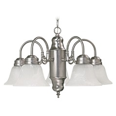 David Matte Nickel Chandelier by Capital Lighting