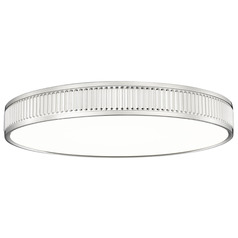 Z-Lite Stari Brushed Nickel LED Flushmount Light
