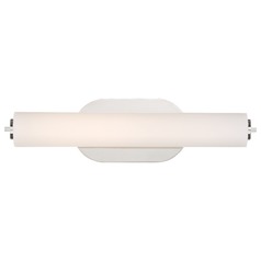 Lana Polished Nickel LED Vertical Bathroom Light by Nuvo Lighting