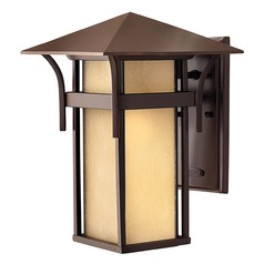 Harbor 12V Medium Wall Lantern in Anchor Bronze by Hinkley Lighting