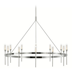 Peter Bristol Overture XL Chandelier in Nickel by VC Signature