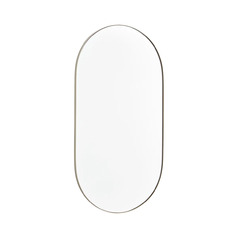 Capsule 21 x 40-Inch Mirror in Silver by Quorum Lighting