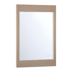 Mogano 36x24-Inch 3CCT LED Mirror in White Oak by Eurofase Lighting