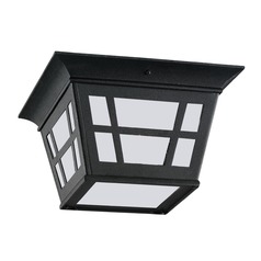 Herrington Black Flush Mount by Generation Lighting