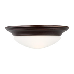 Nash 11.50-Inch Bronze LED Flush Mount by Generation Lighting