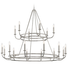 Crystorama Lighting Bailey Polished Nickel Chandelier