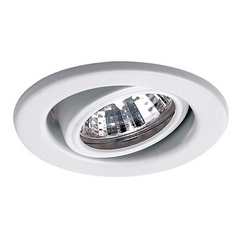 2.5-Inch Round Gimbal Ring White Recessed Trim by WAC Lighting