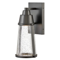 Miles 12-Inch Black LED Outdoor Wall Light by Hinkley Lighting