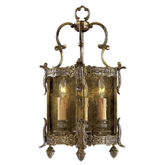 Sconce Wall Light with Clear Glass in Antique Bronze Patina by Metropolitan Lighting