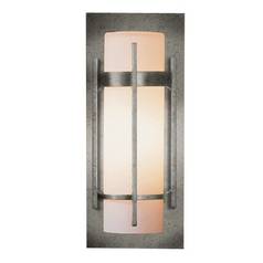 Outdoor Wall Light in Iron Finish - 12 Inches Tall