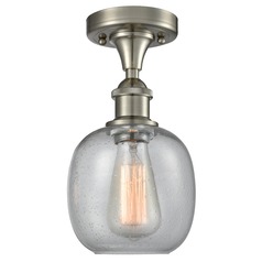 Belfast Brushed Satin Nickel Semi-Flush Mount by Innovations Lighting