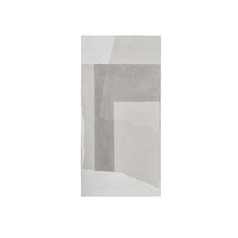 Elk Lighting Smoke Abstract Gray & Off White Wall Art