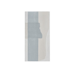 Elk Lighting Sky Abstract Blue & Off White Wall Art