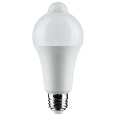 12W A19 3000K LED Bulb with PIR Motion Sensor by Satco Lighting