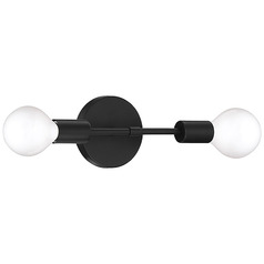 Iconic G Matte Black LED Sconce by Access Lighting