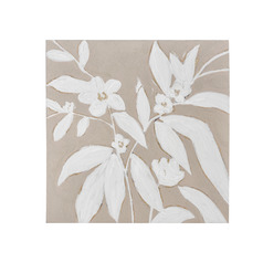 Elk Lighting Lathrop Tan & White Wall Art