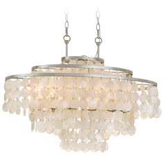 Crystorama Lighting Brielle Antique Silver Chandelier