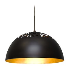 Besa Lighting Gordy Bronze LED Pendant Light
