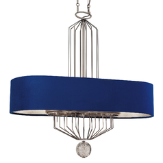 Grandeur 8-Light Linear Light in Antique Nickel by Metropolitan