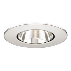 Clear Adjustable Reflector Trim with Chrome Ring for 3.5-Inch Recessed Cans