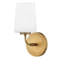 Kline 11-Inch Wall Sconce in Heritage Brass by Hinkley Lighting