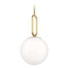 Prospect 10-Inch Pendant in Gold by Eurofase Lighting
